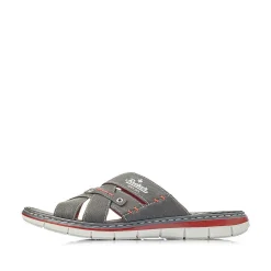 Rieker Men'S Mules Anthracite