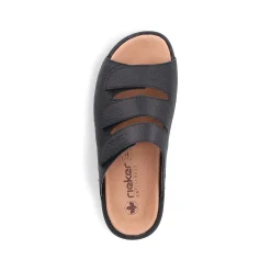 Rieker Men'S Mules Black Gray