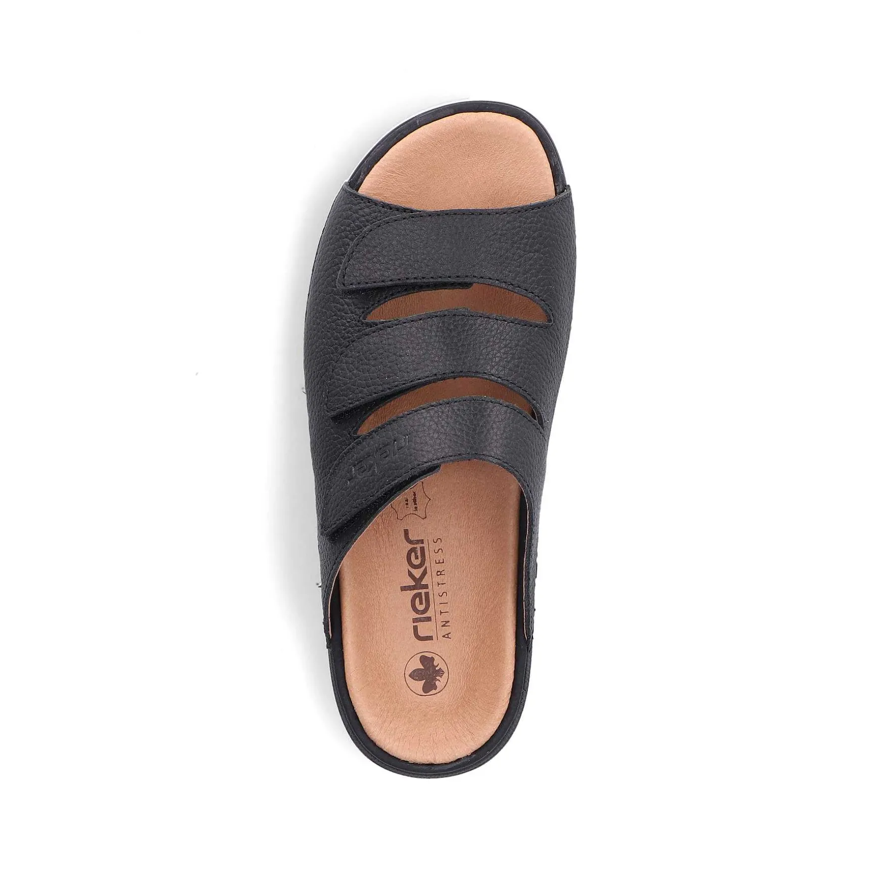 Rieker Men'S Mules Black Gray