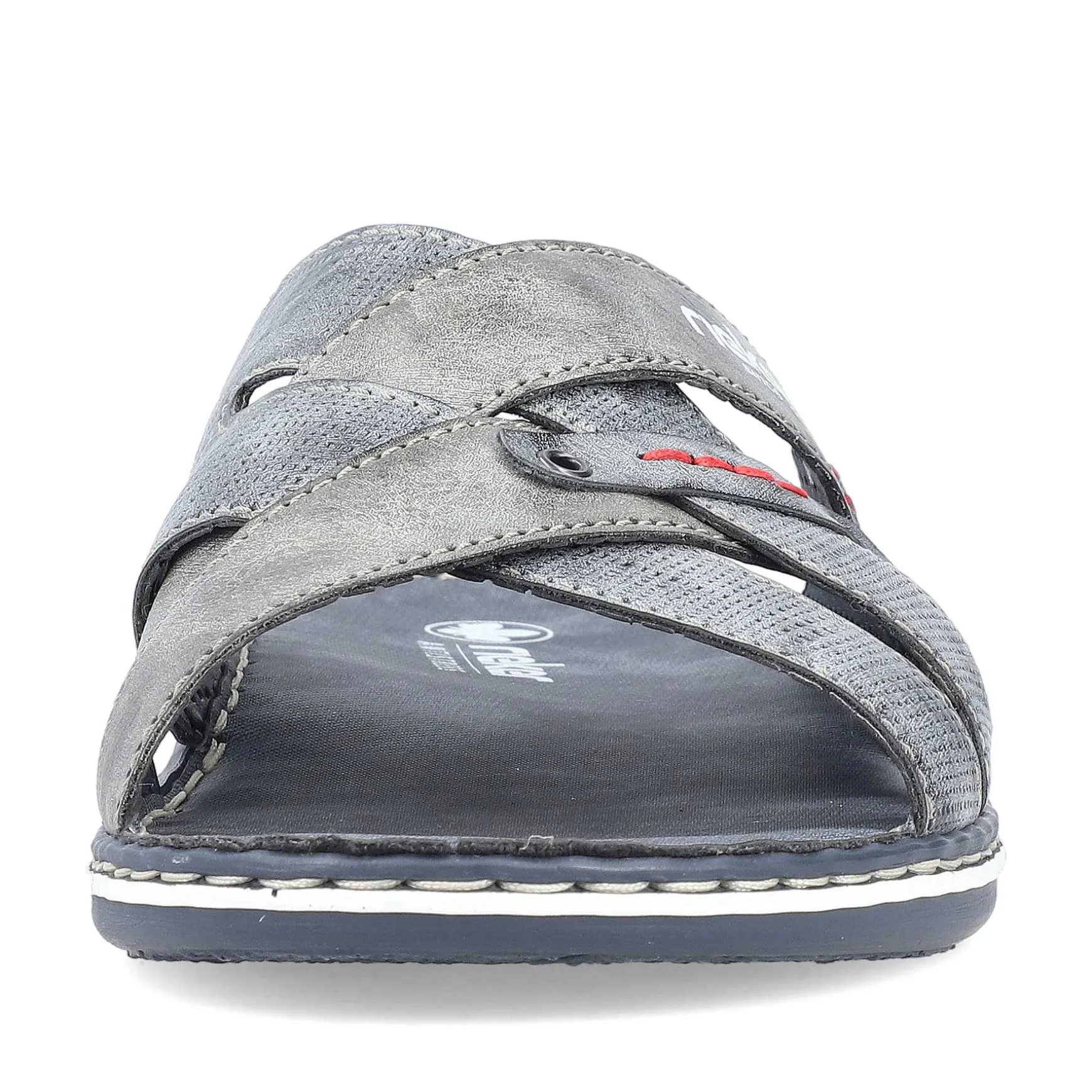 Rieker Men'S Mules Blue Gray