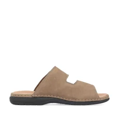 Rieker Men'S Mules Champagne