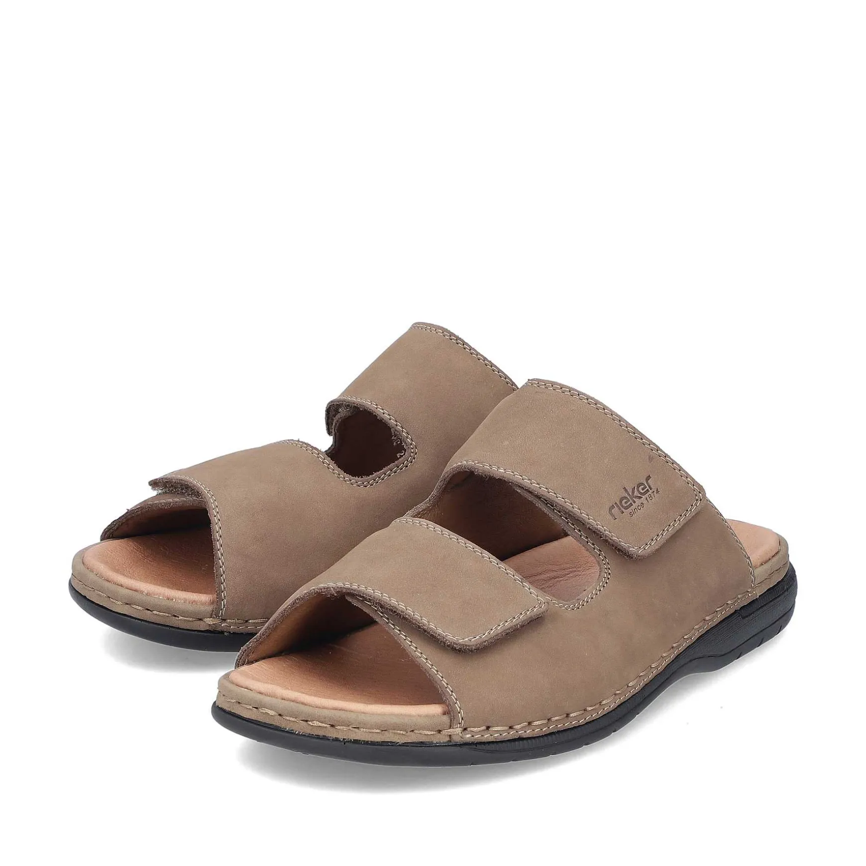 Rieker Men'S Mules Champagne