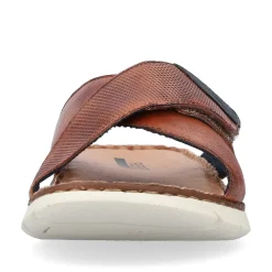 Rieker Men'S Mules Chestnut Brown