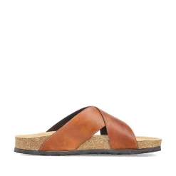 Rieker Men'S Mules Cinnamon Brown