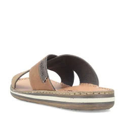 Rieker Men'S Mules Light Brown