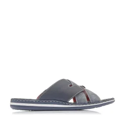 Rieker Men'S Mules Navy Blue