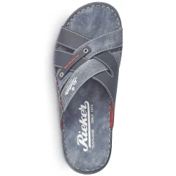 Rieker Men'S Mules Navy Blue