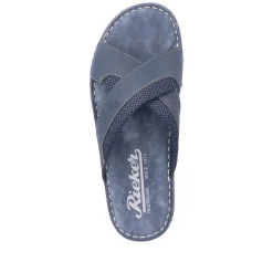 Rieker Men'S Mules Navy Blue
