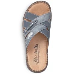 Rieker Men'S Mules Navy Blue