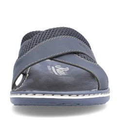 Rieker Men'S Mules Navy Blue