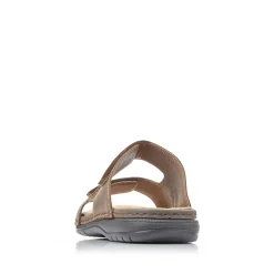 Rieker Men'S Mules Nougat Brown