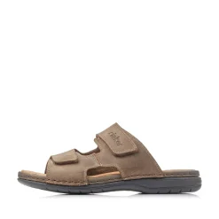Rieker Men'S Mules Nougat Brown