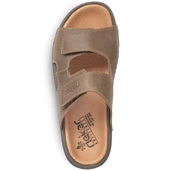 Rieker Men'S Mules Nougat Brown