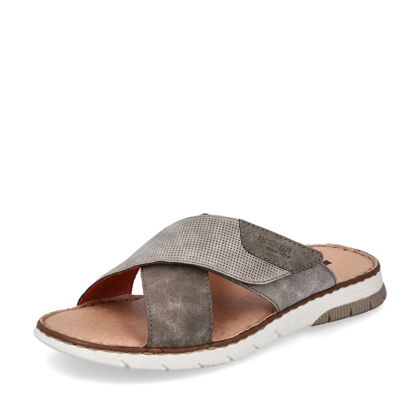 Rieker Men'S Mules Nut Brown