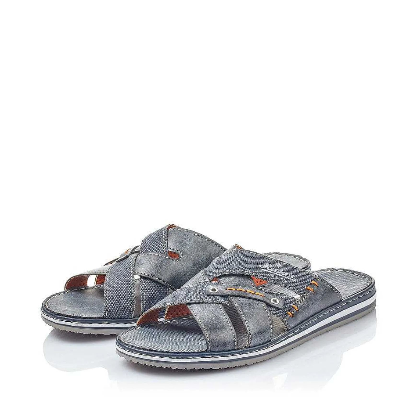 Rieker Men'S Mules Sea Blue