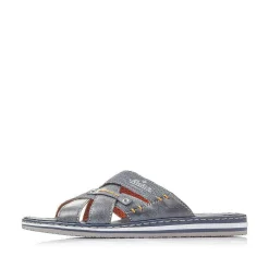 Rieker Men'S Mules Sea Blue