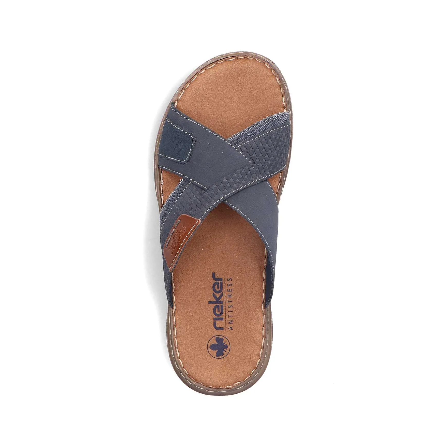 Rieker Men'S Mules Slate Blue