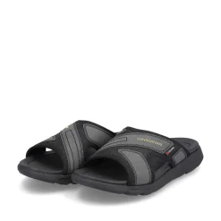 Rieker Men'S Mules Steel Black