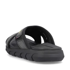 Rieker Men'S Mules Steel Black