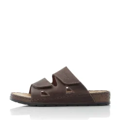Rieker Men'S Mules Tobacco Brown