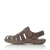 Rieker Men'S Sandals Espresso Brown