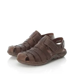 Rieker Men'S Sandals Espresso Brown
