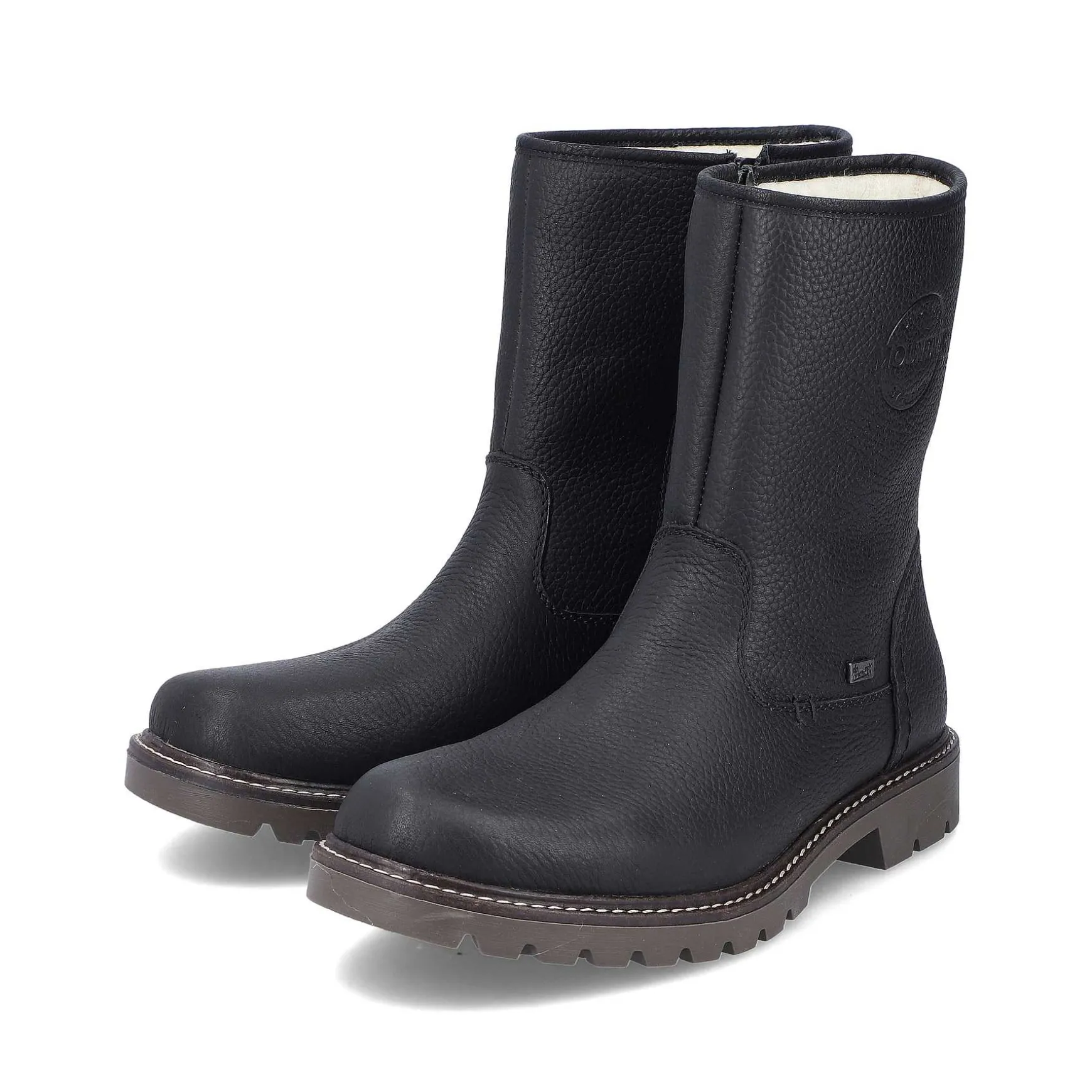 Rieker Men'S Short Boots Asphalt Black
