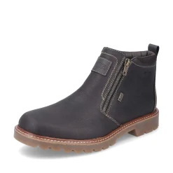 Rieker Men'S Short Boots Black Brown