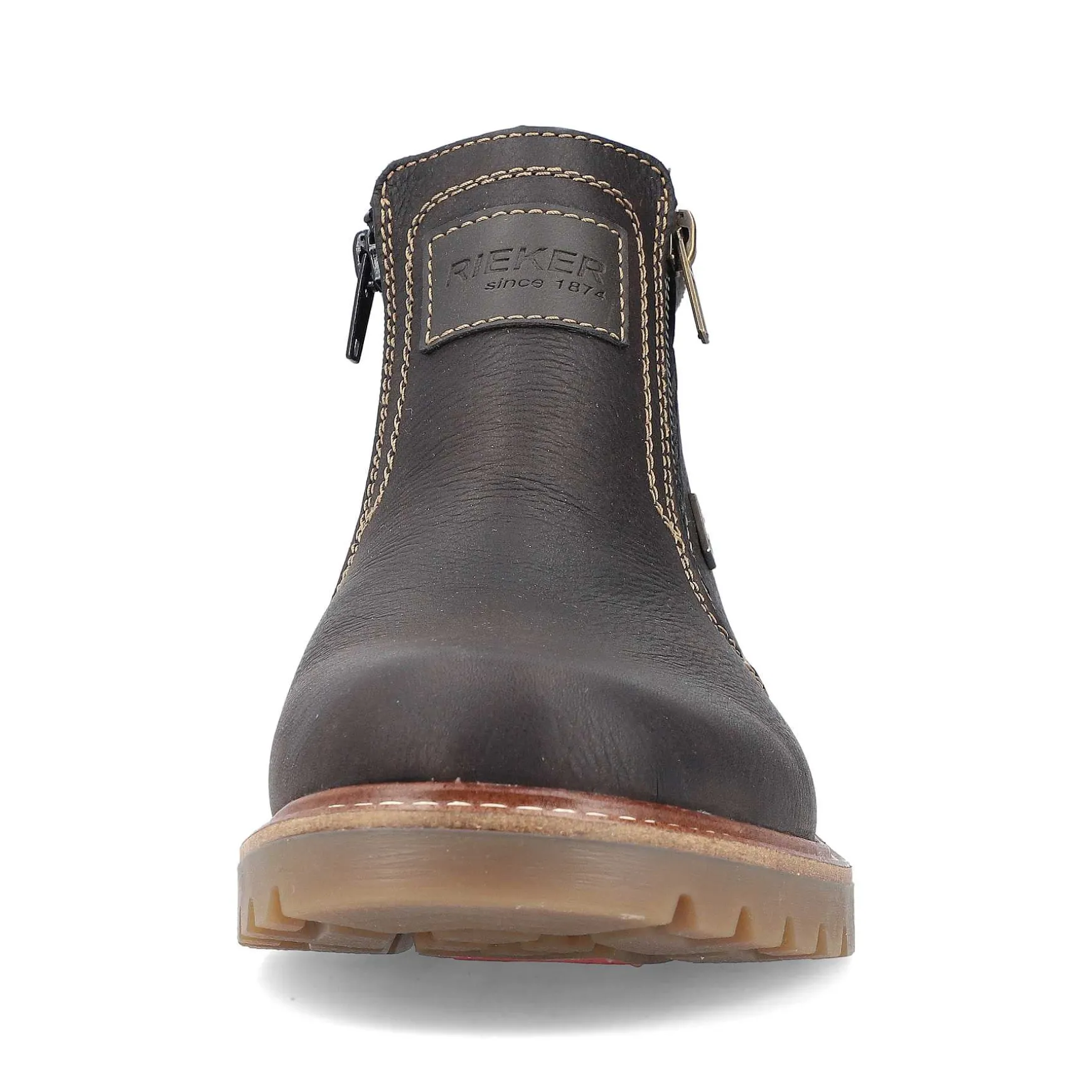 Rieker Men'S Short Boots Black Brown