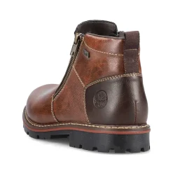 Rieker Men'S Short Boots Coffee Brown