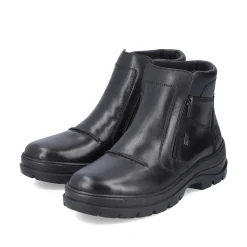 Rieker Men'S Short Boots Graphite Black