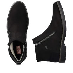 Rieker Men'S Short Boots Midnight Black