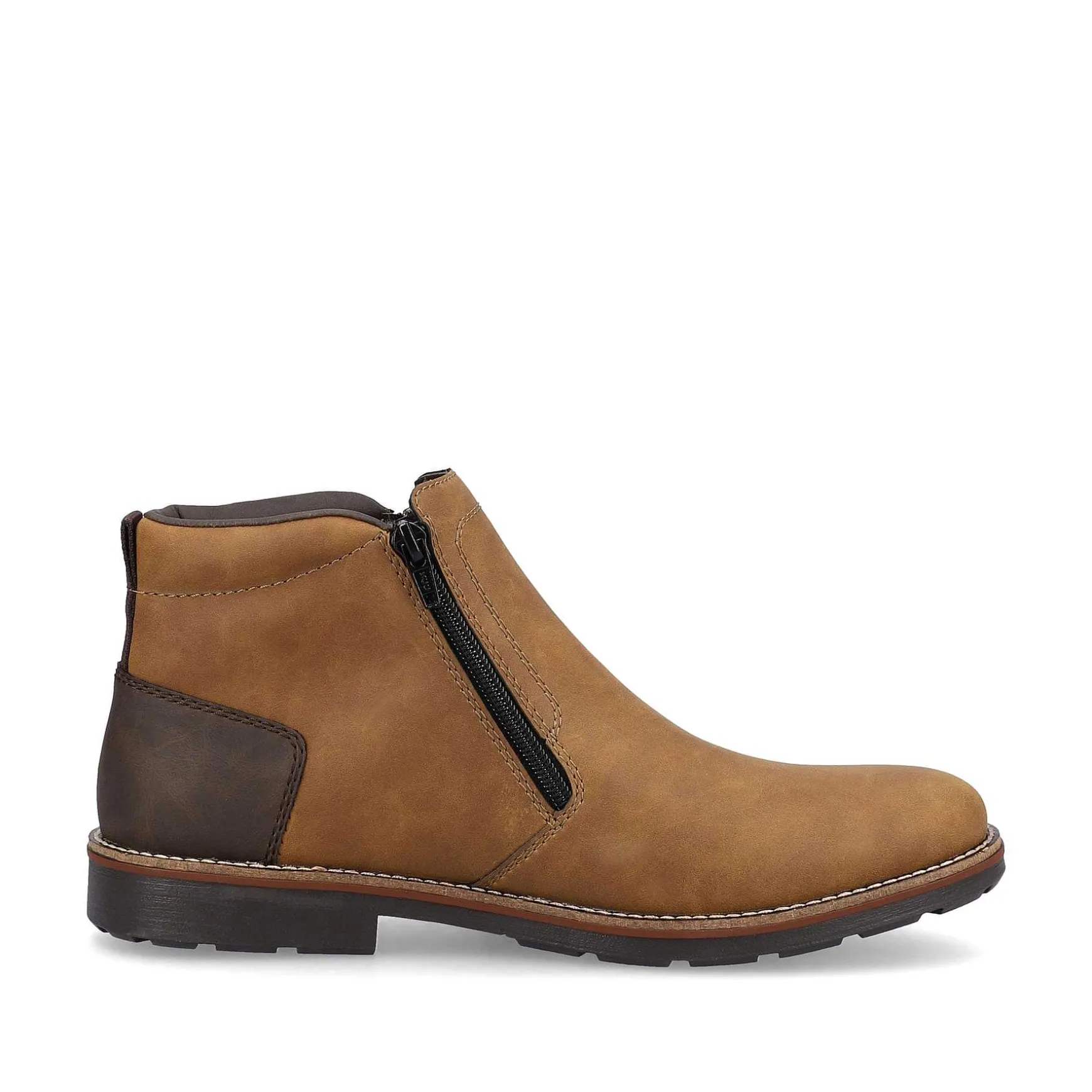 Rieker Men'S Short Boots Nougat Brown