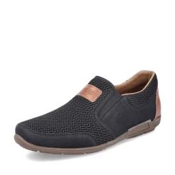Rieker Men'S Slippers Asphalt Black
