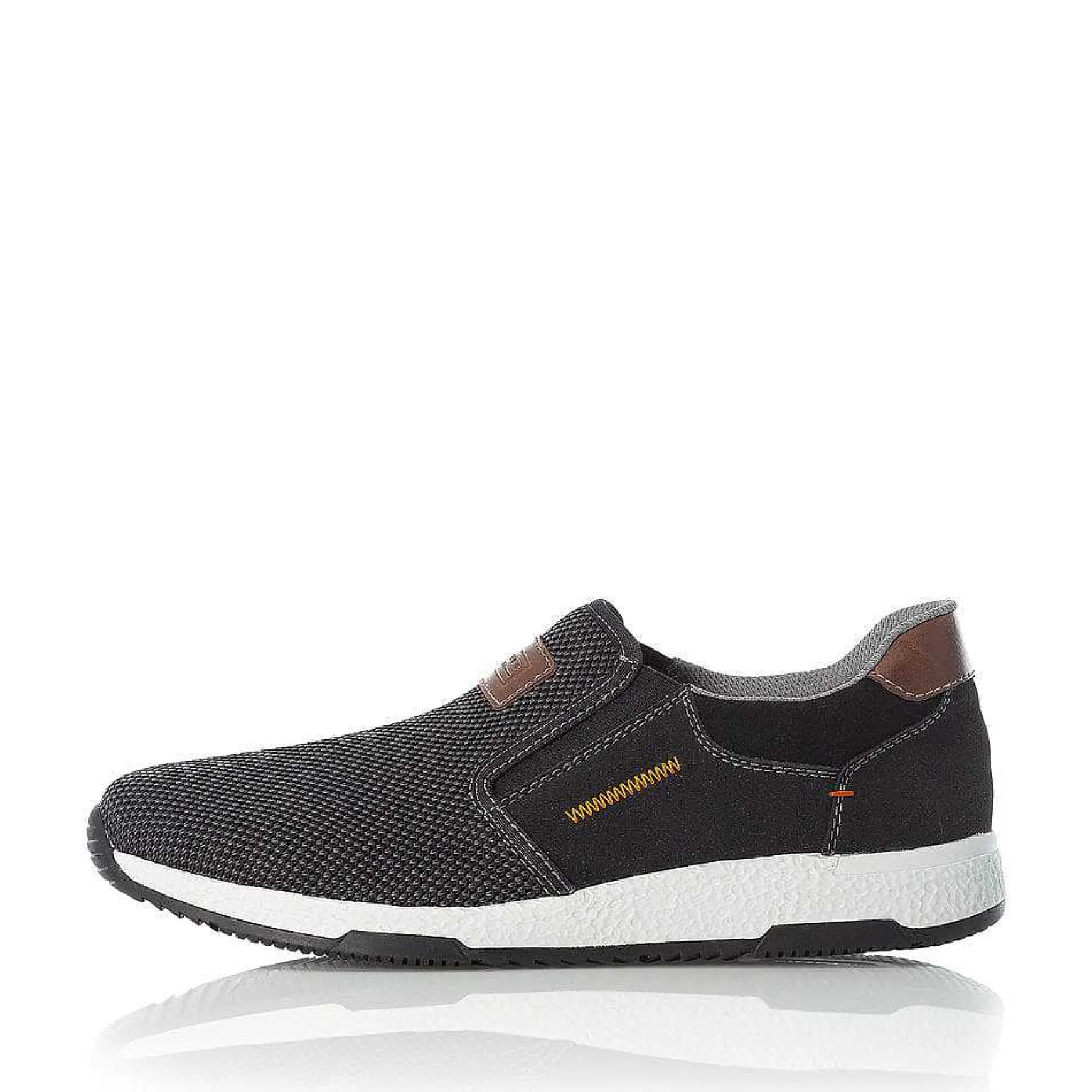 Rieker Men'S Slippers Asphalt Black