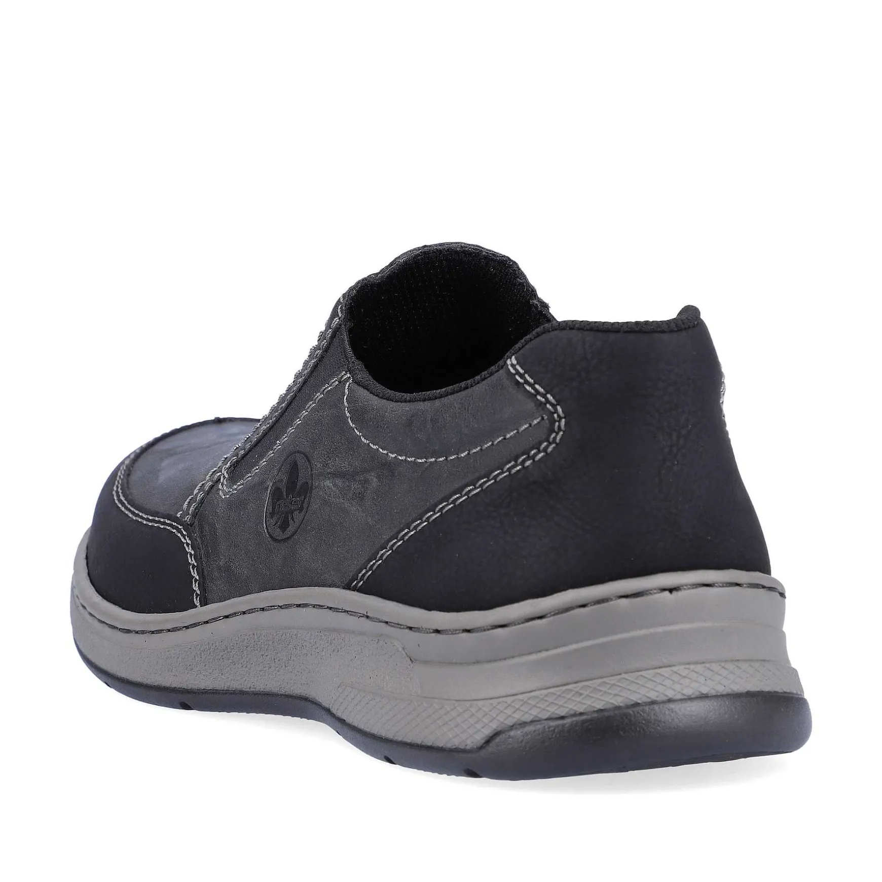 Rieker Men'S Slippers Asphalt Black