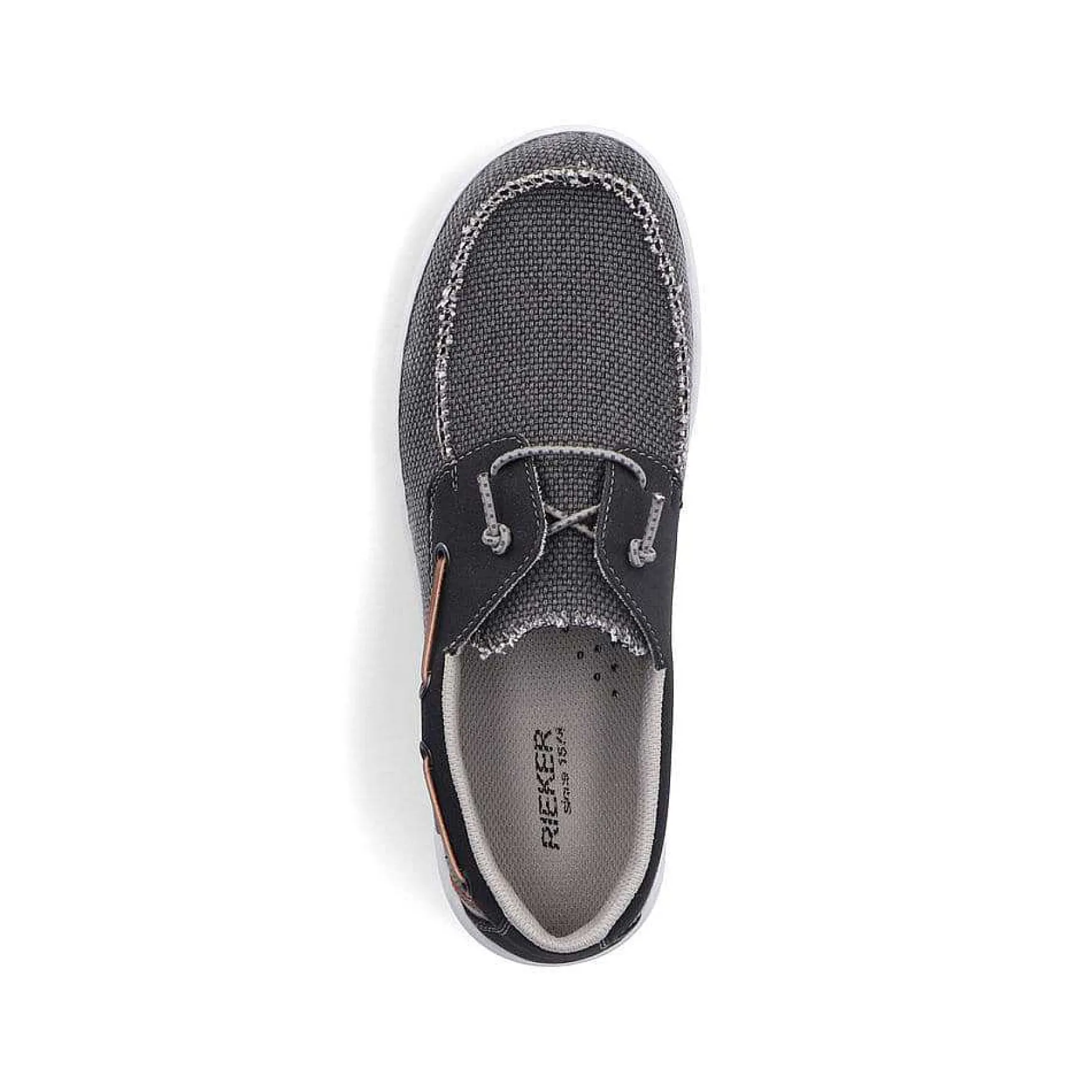 Rieker Men'S Slippers Asphalt Black
