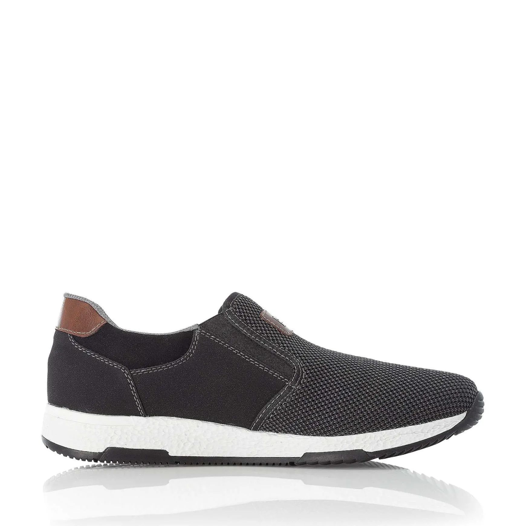 Rieker Men'S Slippers Asphalt Black