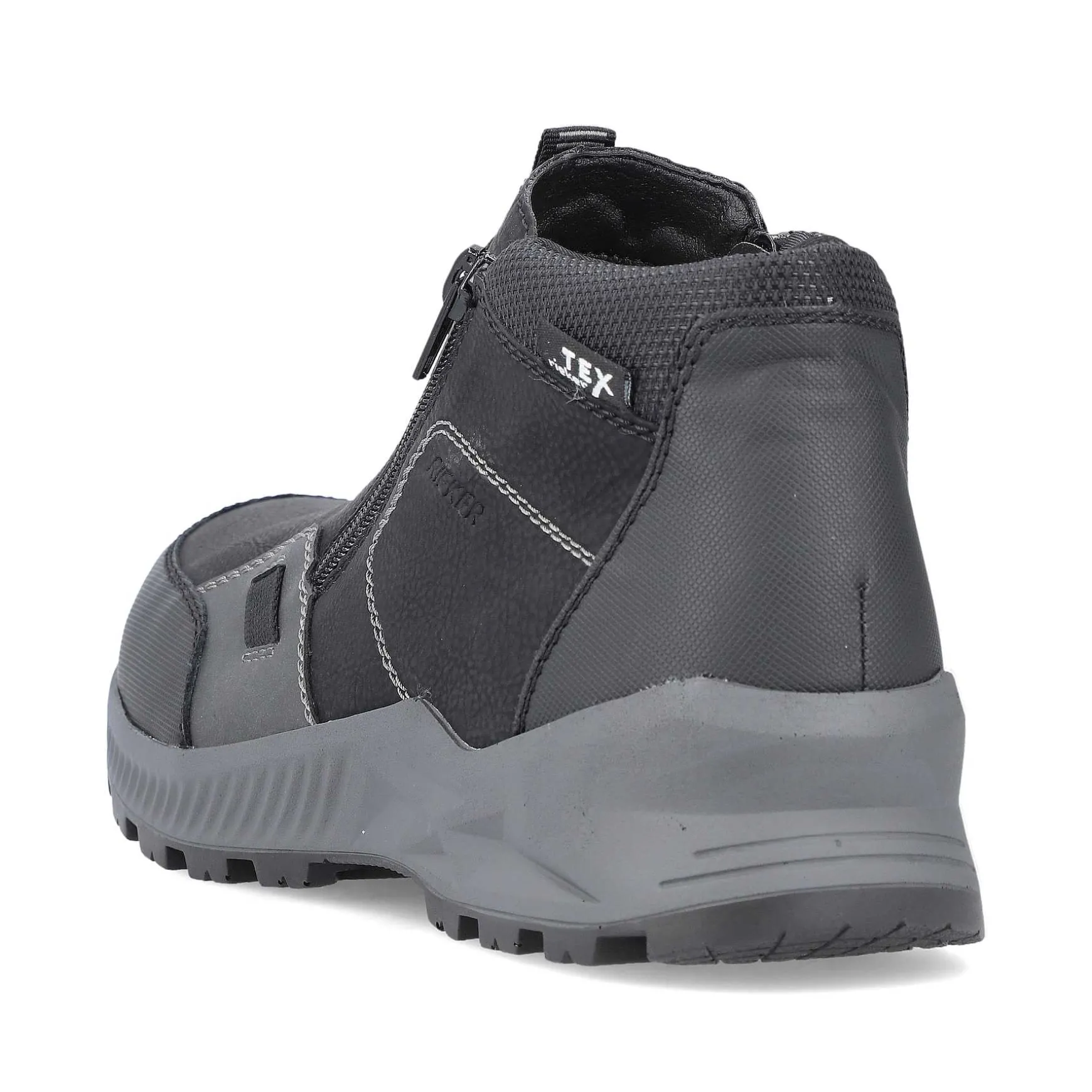 Rieker Men'S Slippers Asphalt Black
