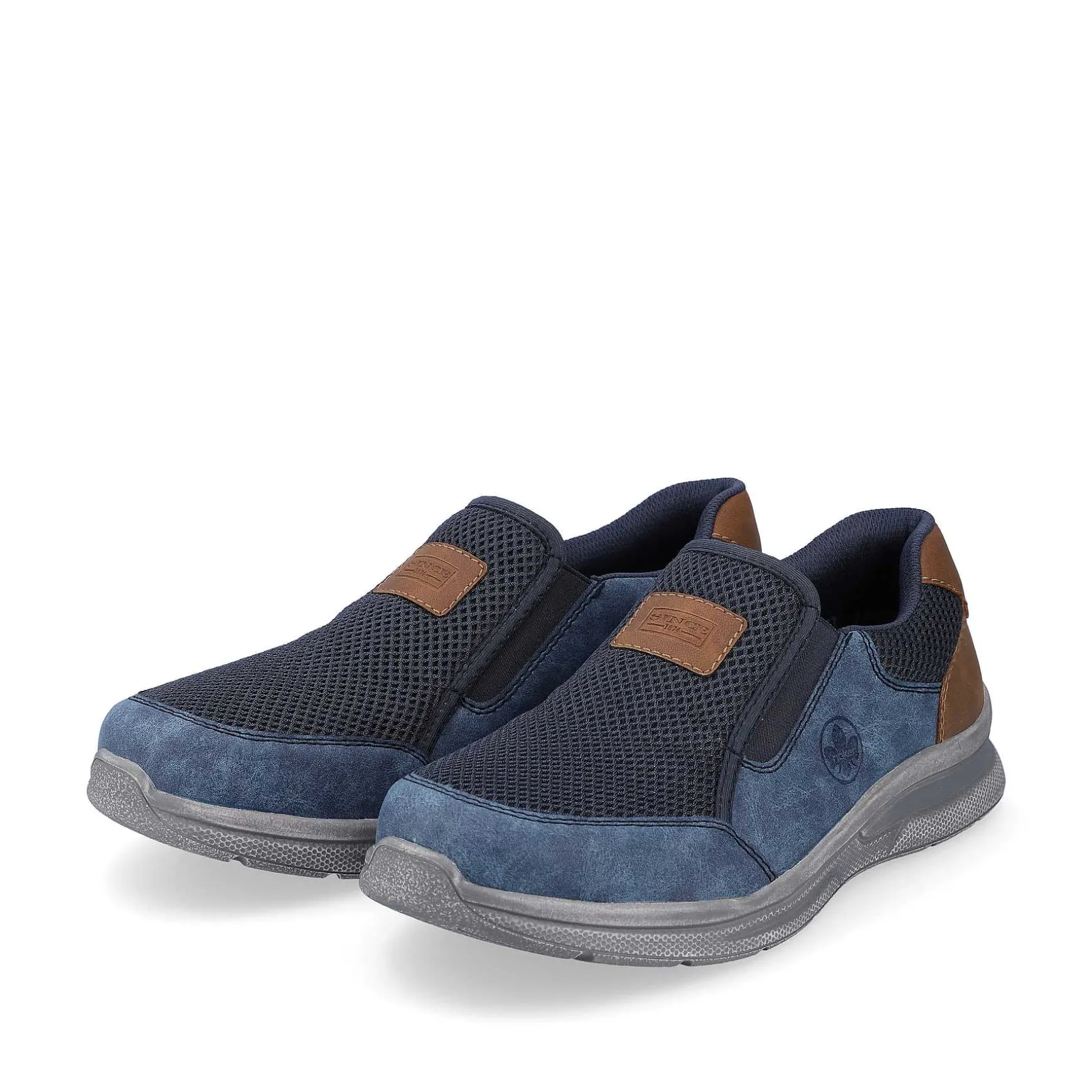 Rieker Men'S Slippers Azure Blue
