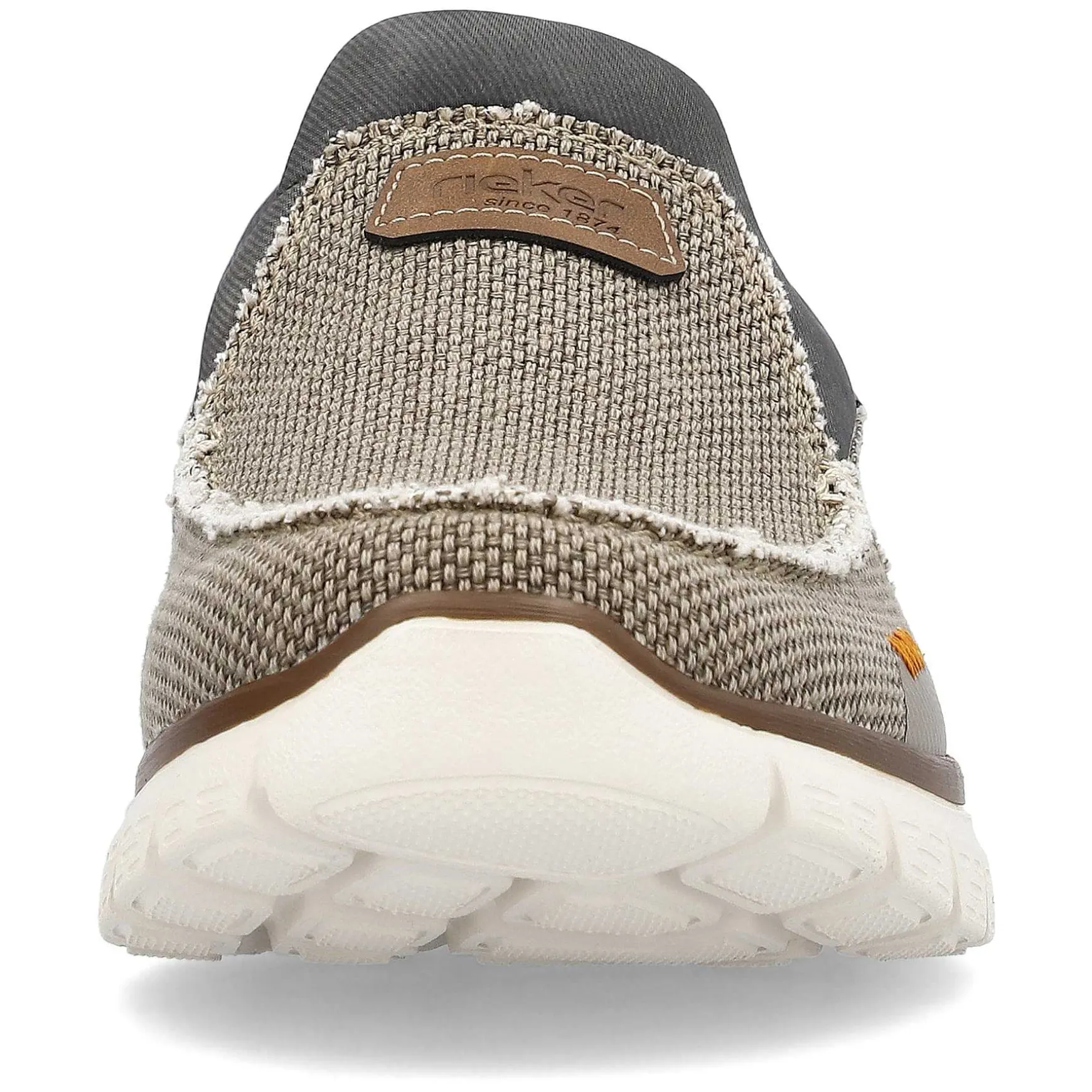 Rieker Men'S Slippers Beige-Gray
