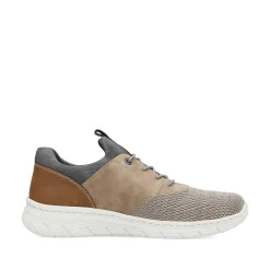 Rieker Men'S Slippers Brown-Beige