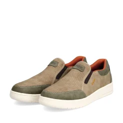 Rieker Men'S Slippers Brown-Beige