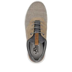 Rieker Men'S Slippers Brown-Beige