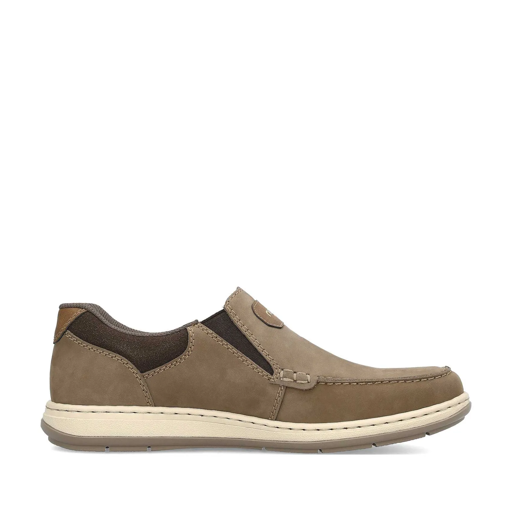 Rieker Men'S Slippers Brown-Beige