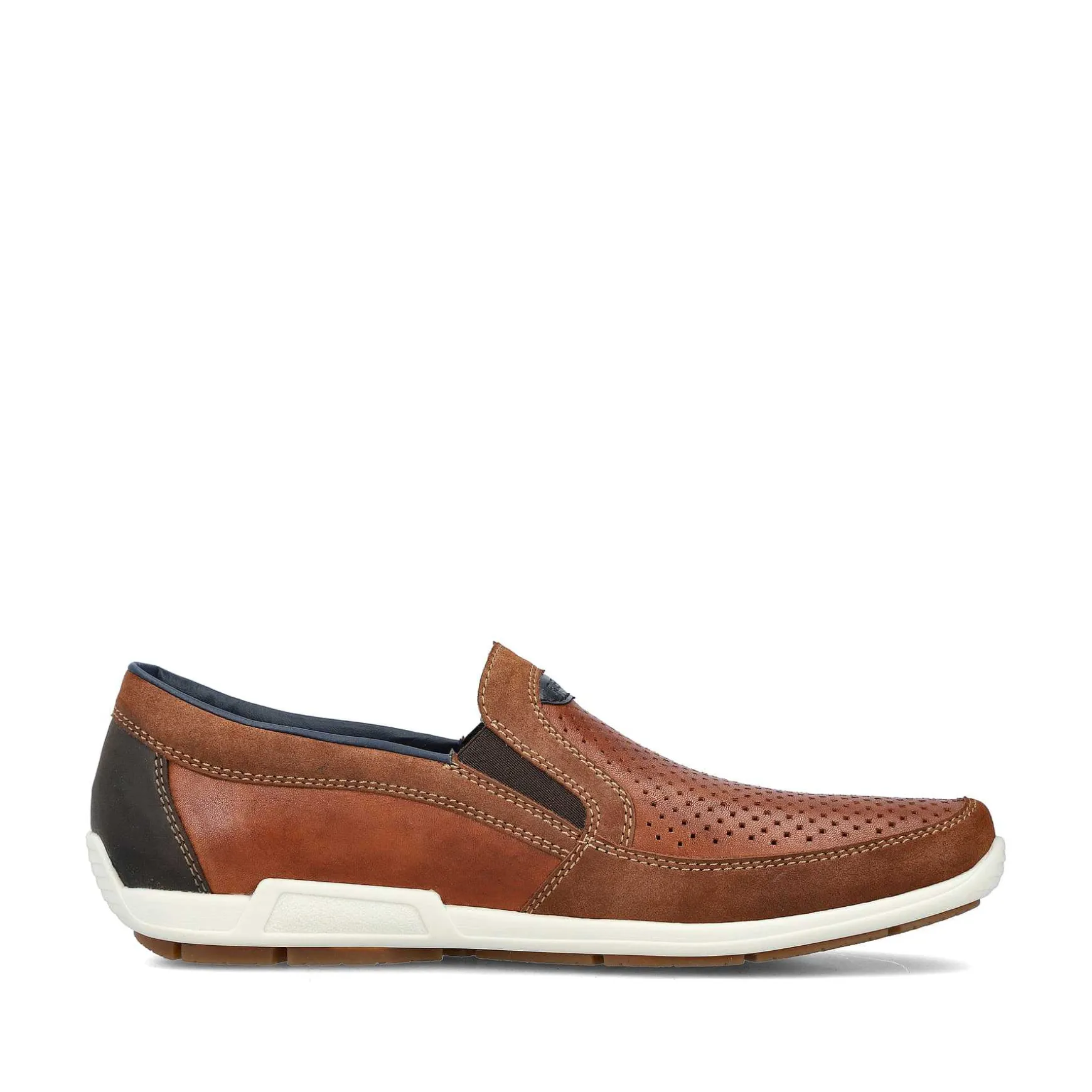Rieker Men'S Slippers Caramel Brown