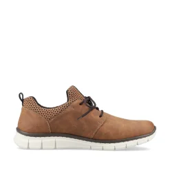 Rieker Men'S Slippers Cinnamon Brown