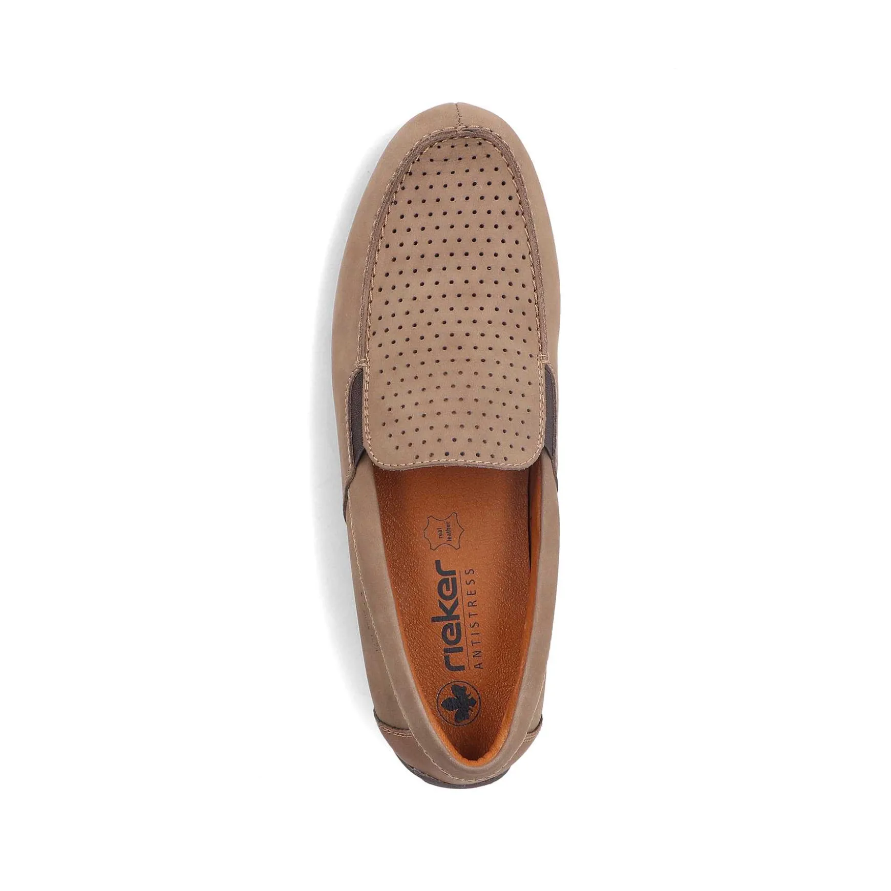 Rieker Men'S Slippers Cinnamon Brown