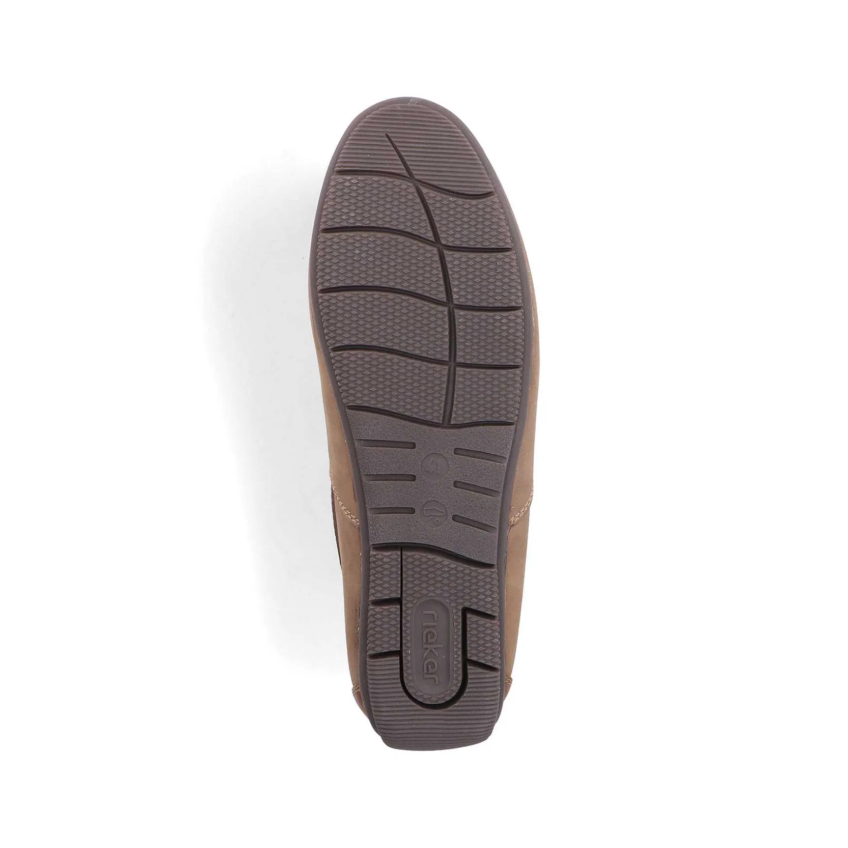Rieker Men'S Slippers Cinnamon Brown