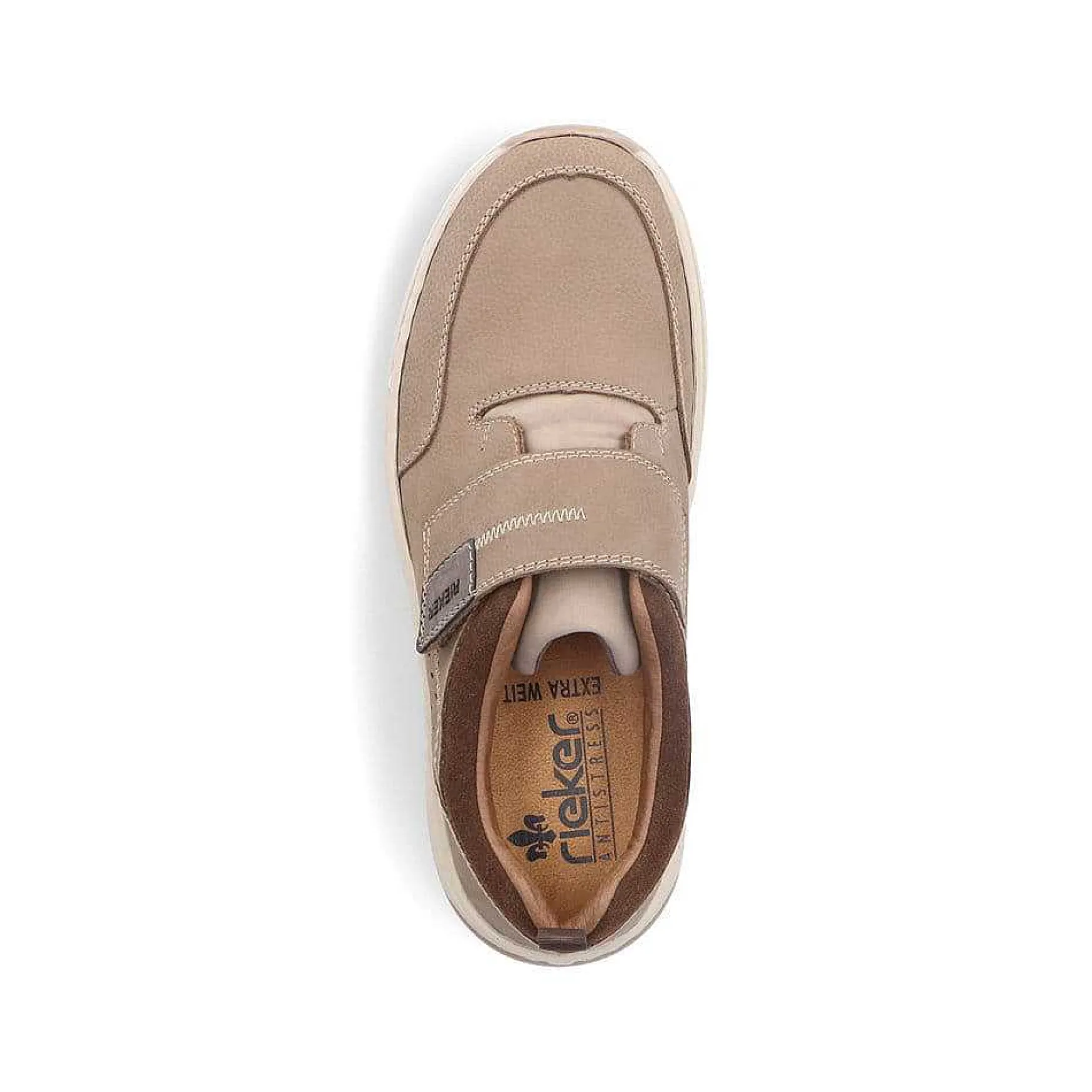 Rieker Men'S Slippers Coffee Brown